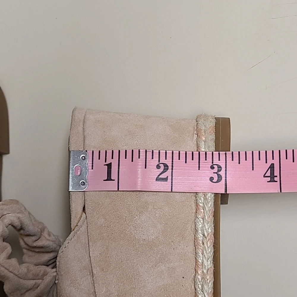 Joie Suede Garden slingback platform sandals size 38 - Picture 12 of 13